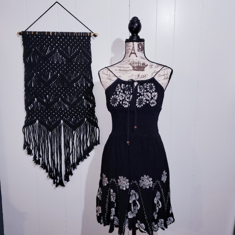 Boardwalk Black Adjustable Dress